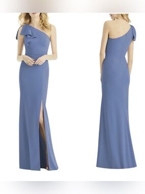 After Six one shoulder gown